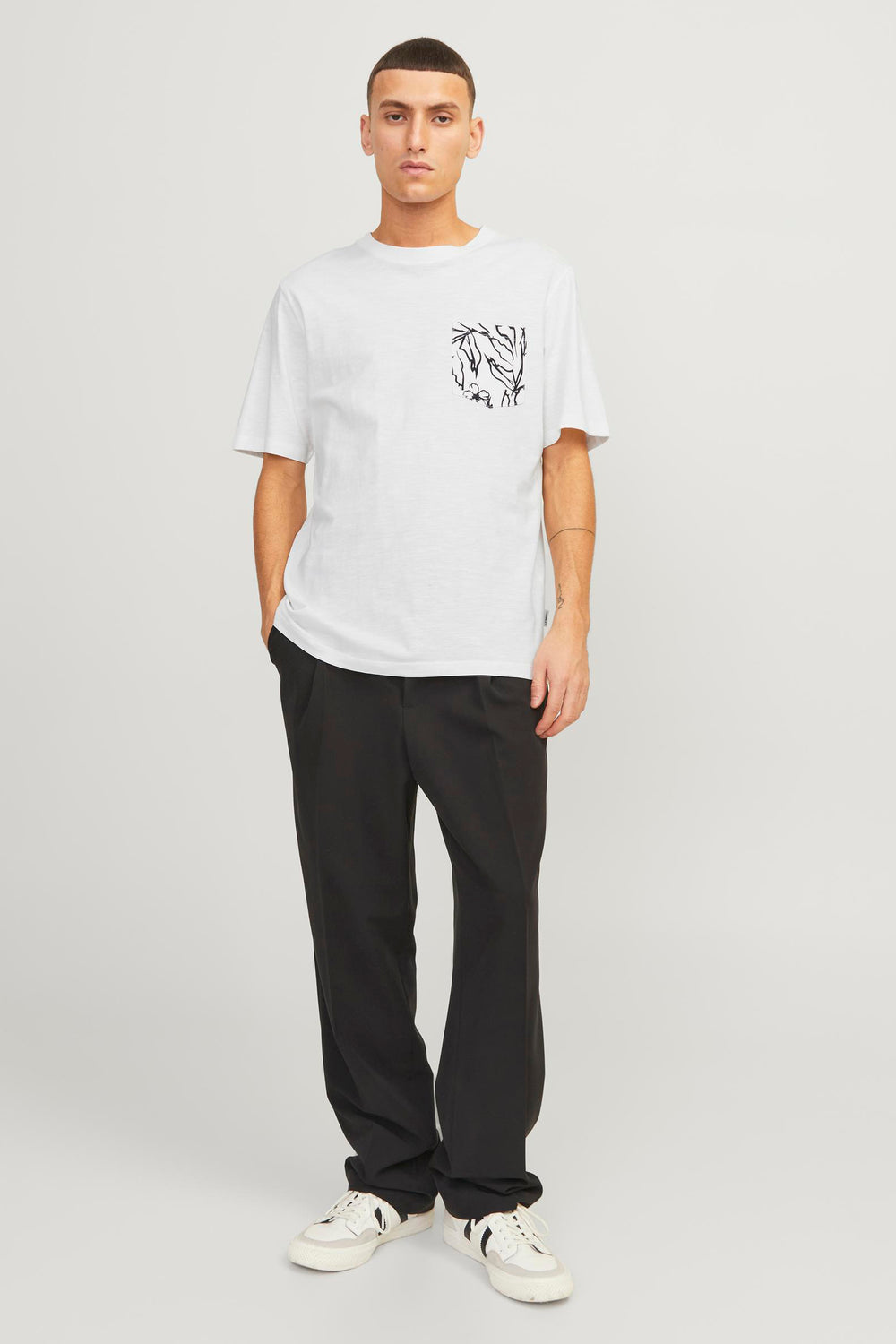 T-shirt (manches courtes) Blanc - ORIGINALS BY JACK & JONES
