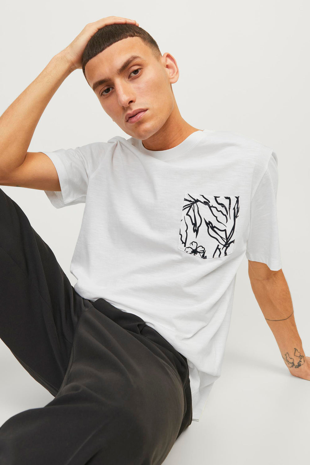 T-shirt (manches courtes) Blanc - ORIGINALS BY JACK & JONES