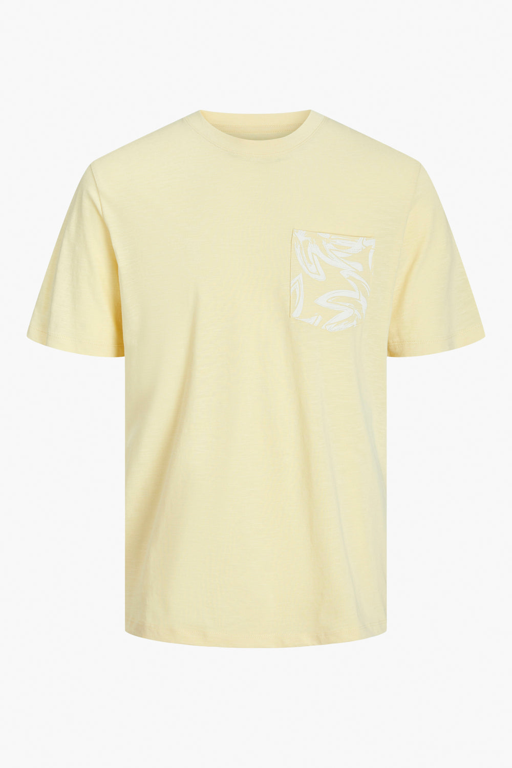 T-shirt (korte mouwen) Geel - ORIGINALS BY JACK & JONES