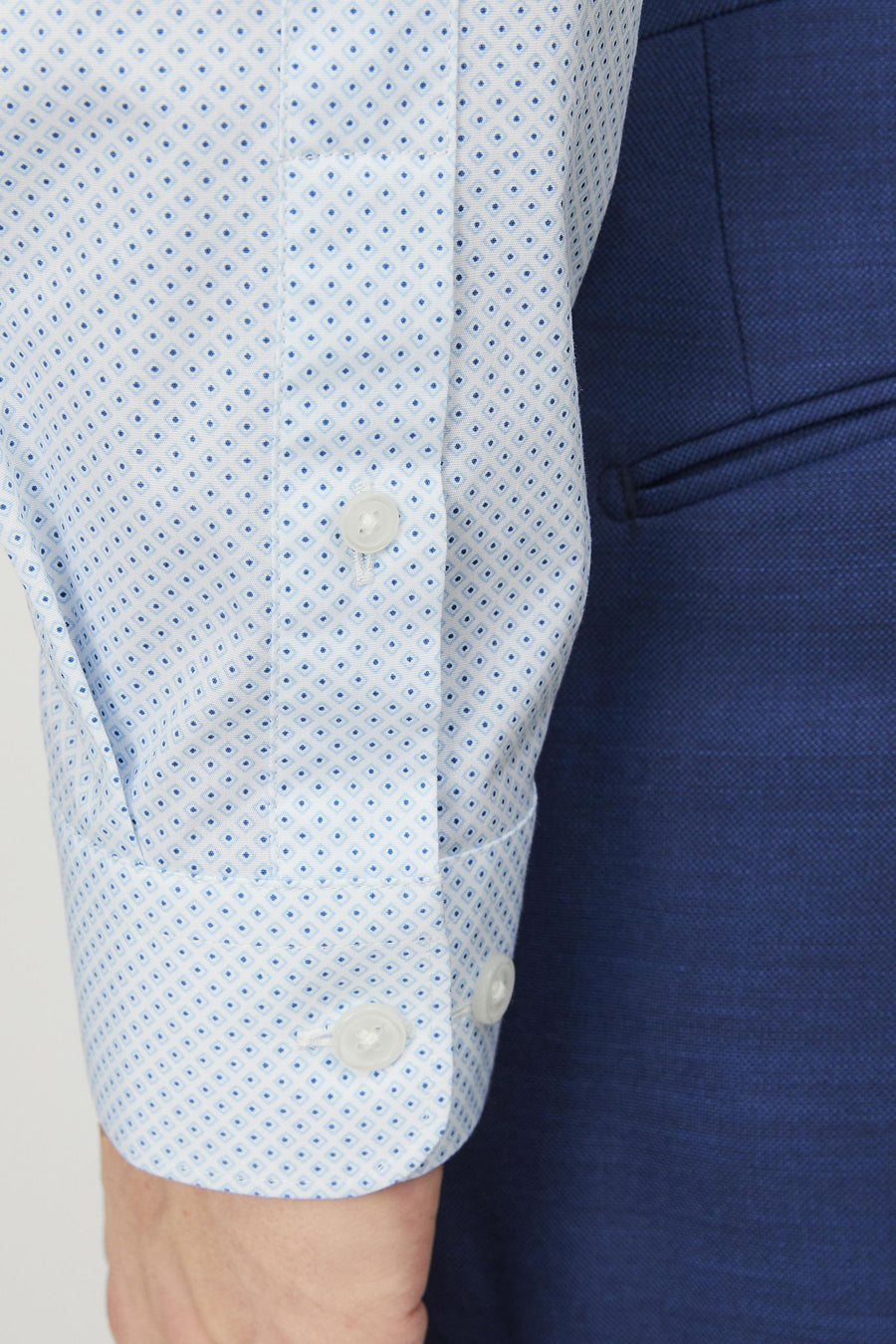Hemd (lange mouwen) Wit - PREMIUM BY JACK & JONES