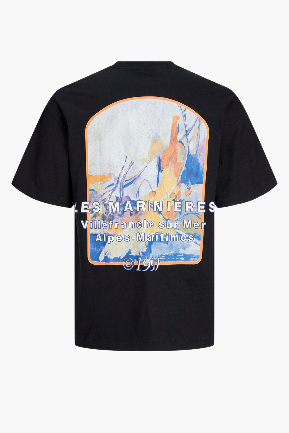 T-shirt (korte mouwen) Zwart - ORIGINALS BY JACK & JONES