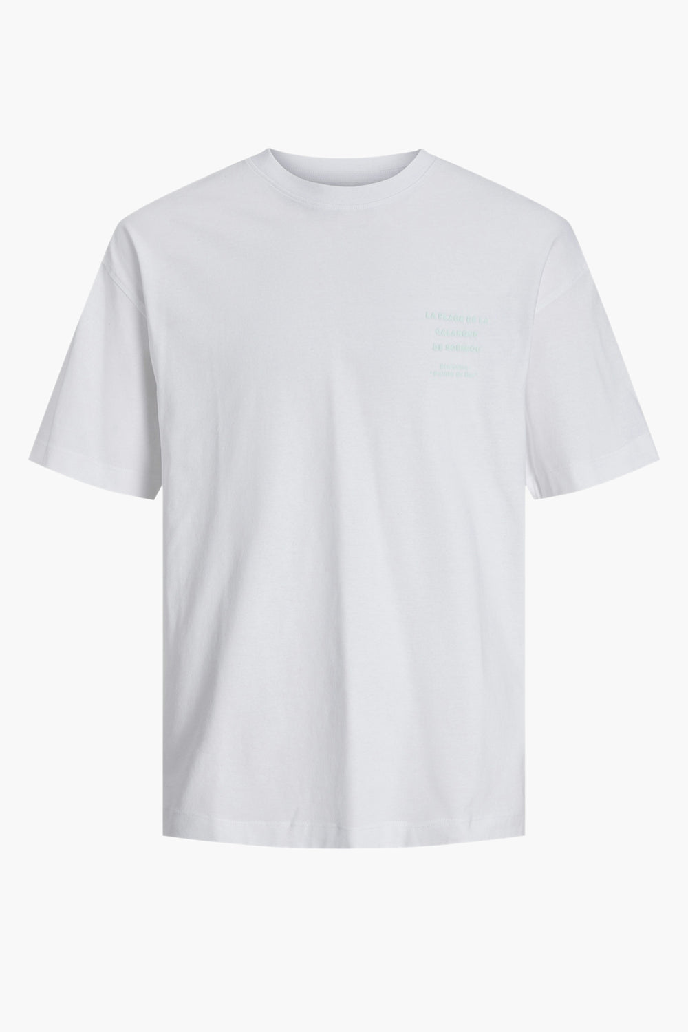 T-shirt (korte mouwen) Wit - ORIGINALS BY JACK & JONES