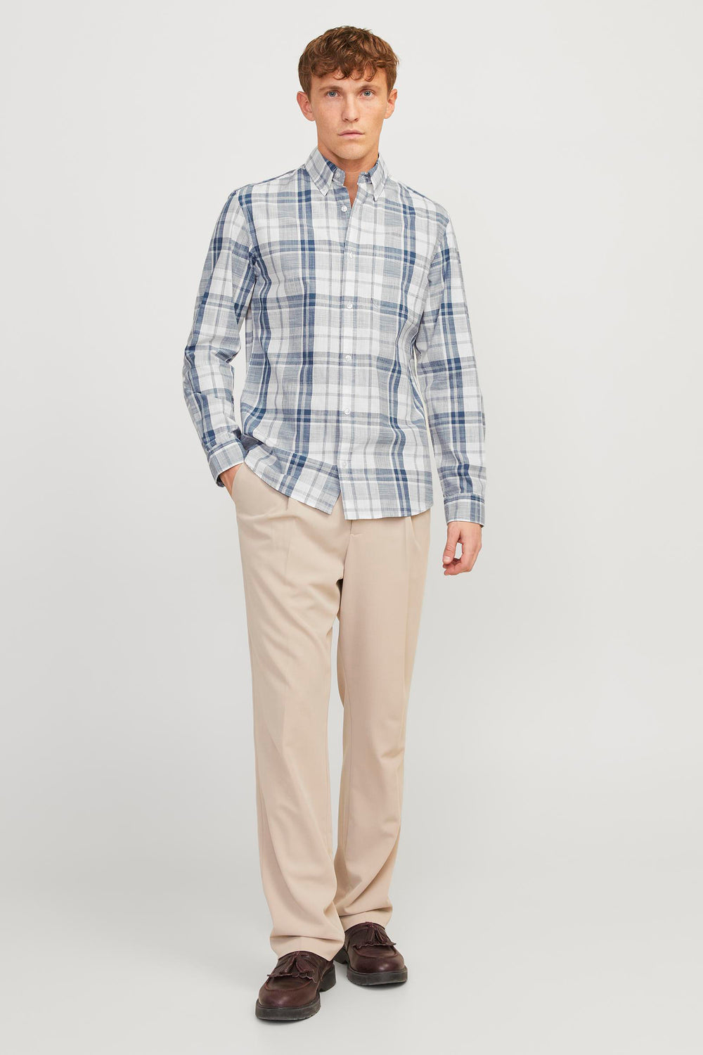 Hemd (lange mouwen) Blauw - PREMIUM BLUE BY JACK & JONES