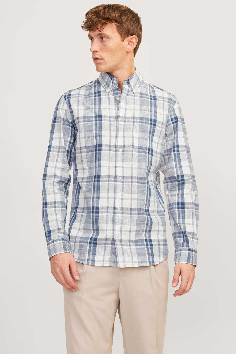 Hemd (lange mouwen) Blauw - PREMIUM BLUE BY JACK & JONES