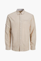 Hemd (lange mouwen) Ecru - PREMIUM BY JACK & JONES
