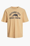 T-shirt (manches courtes) Beige - PREMIUM BLUE BY JACK & JONES