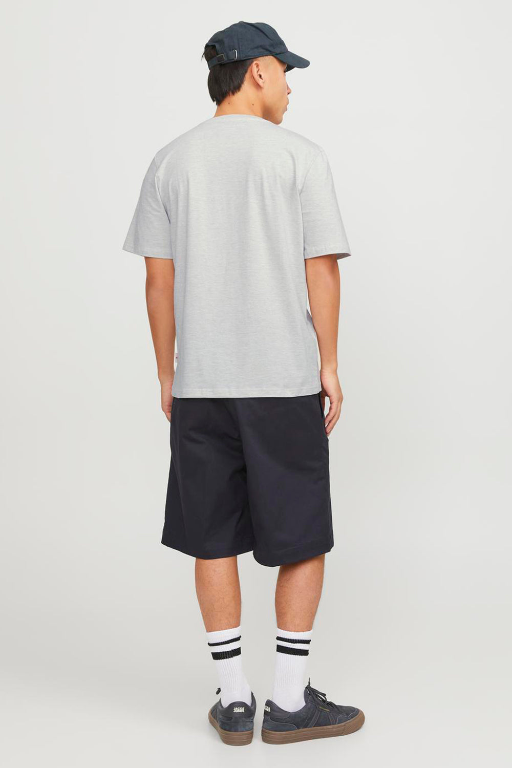 T-shirt (korte mouwen) Grijs - ORIGINALS BY JACK & JONES