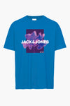 T-shirt (korte mouwen) Blauw - JACK & JONES