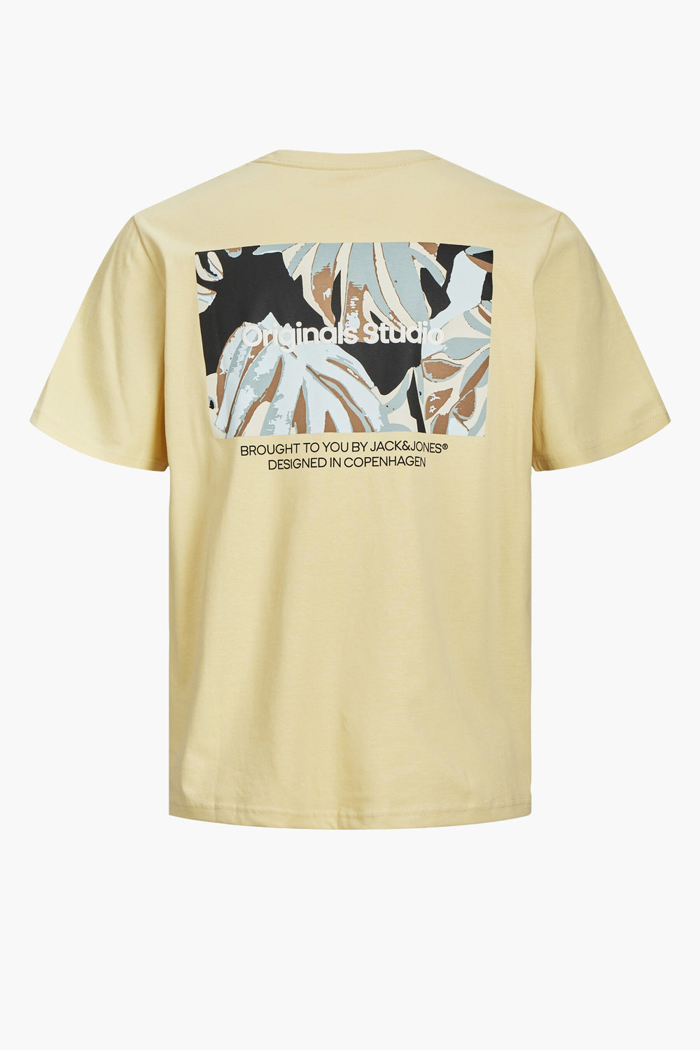 T-shirt (manches courtes) Jaune - ORIGINALS BY JACK & JONES