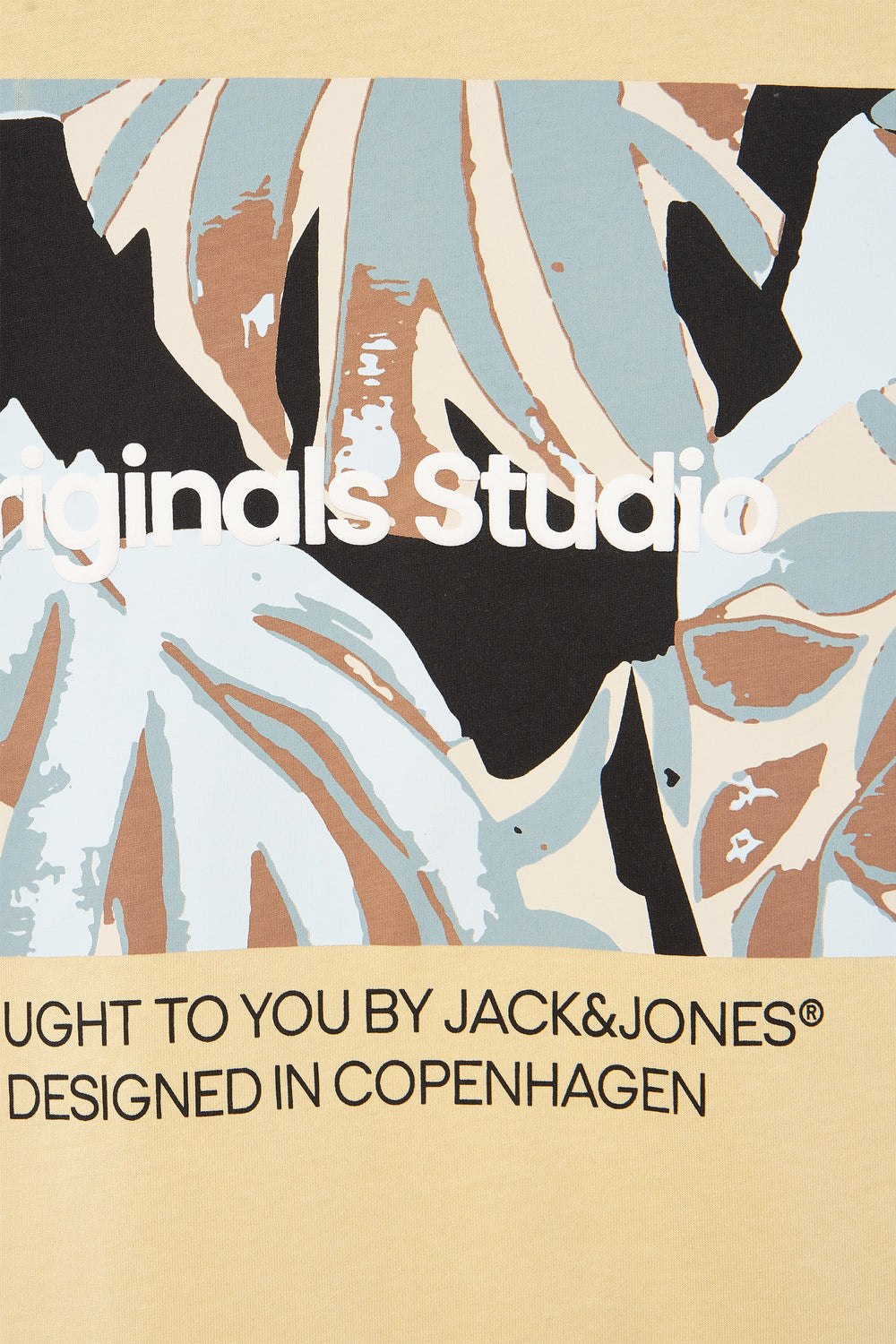 T-shirt (manches courtes) Jaune - ORIGINALS BY JACK & JONES
