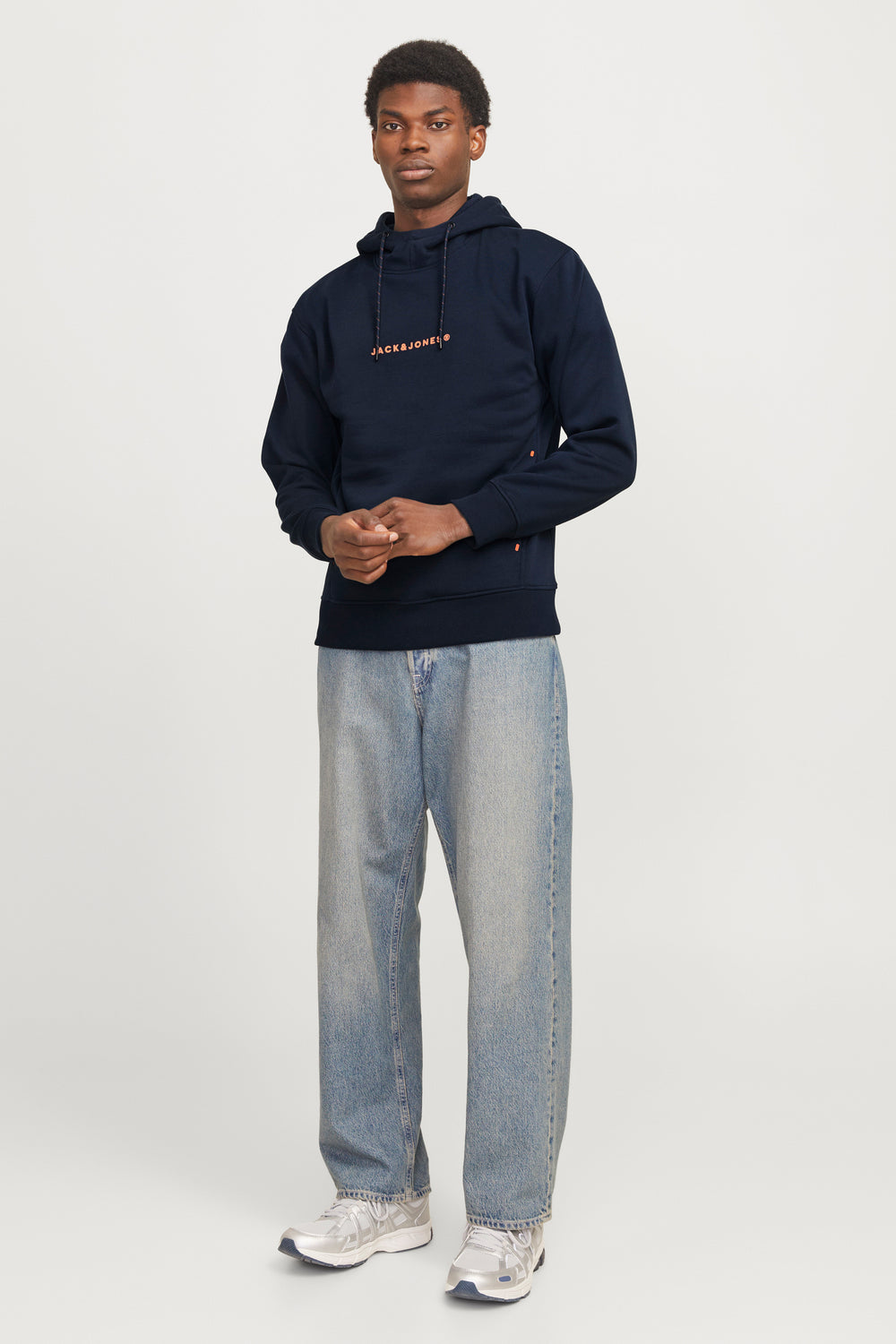Sweater met kap Blauw - JACK & JONES