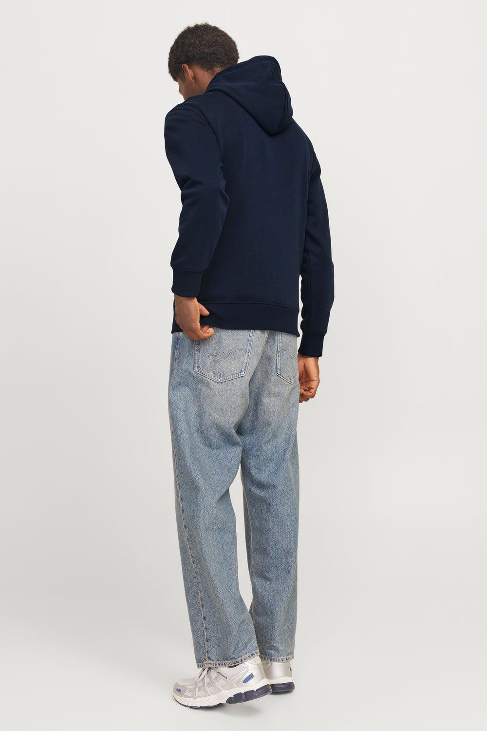 Sweater met kap Blauw - JACK & JONES