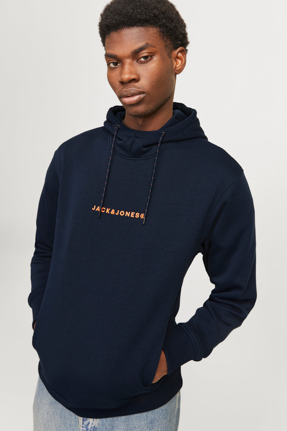 Sweater met kap Blauw - JACK & JONES