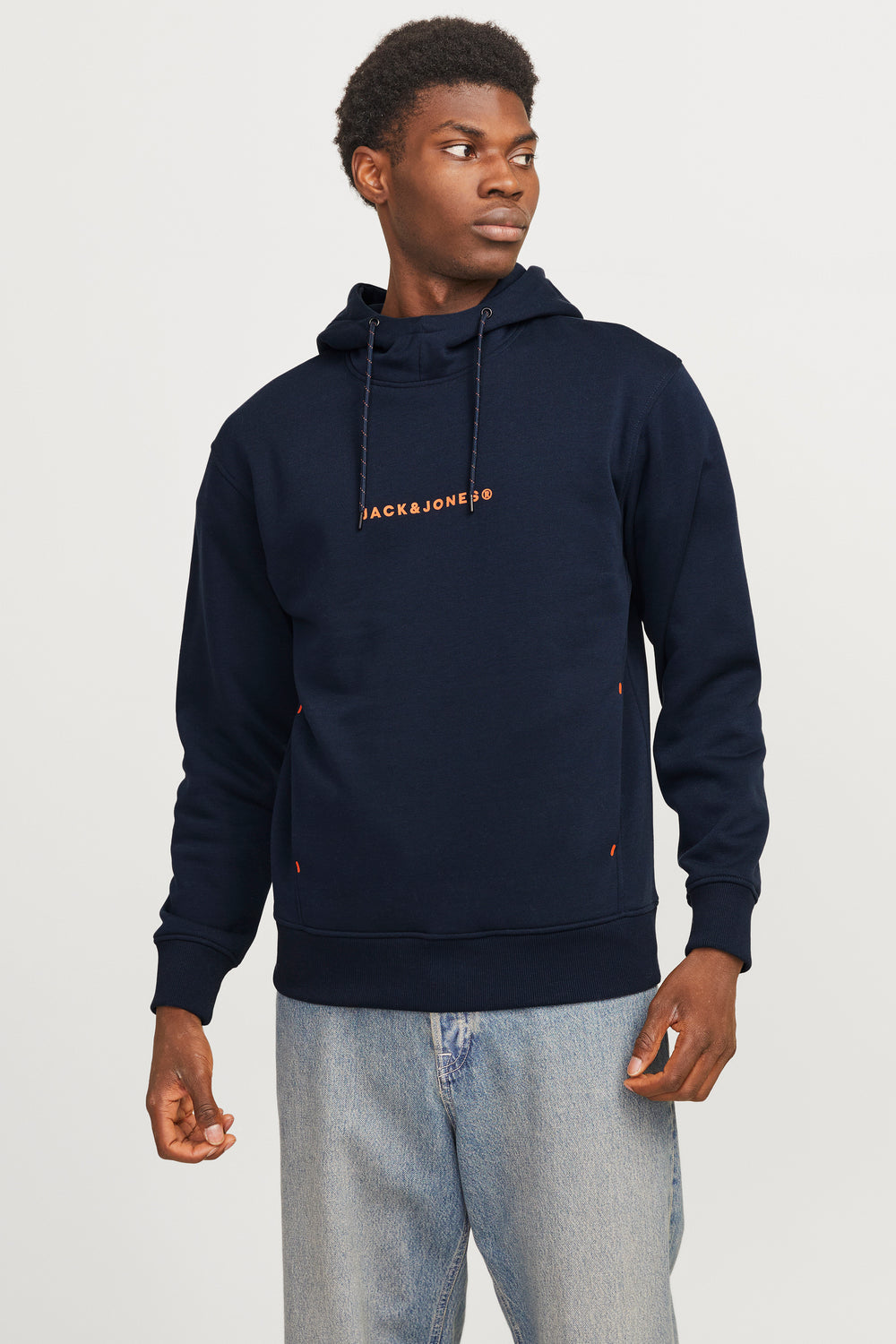 Sweater met kap Blauw - JACK & JONES