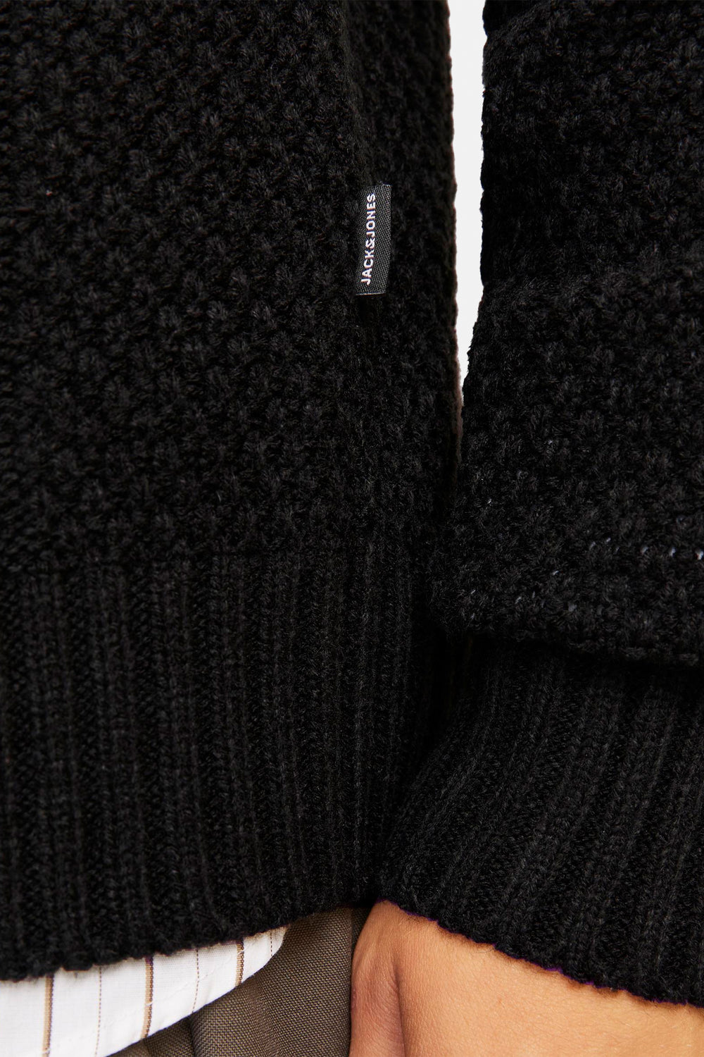 Trui met rolkraag Zwart - JACK & JONES
