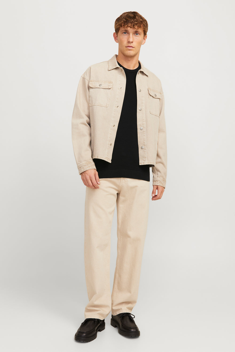 Trui met ronde hals Zwart - JACK & JONES