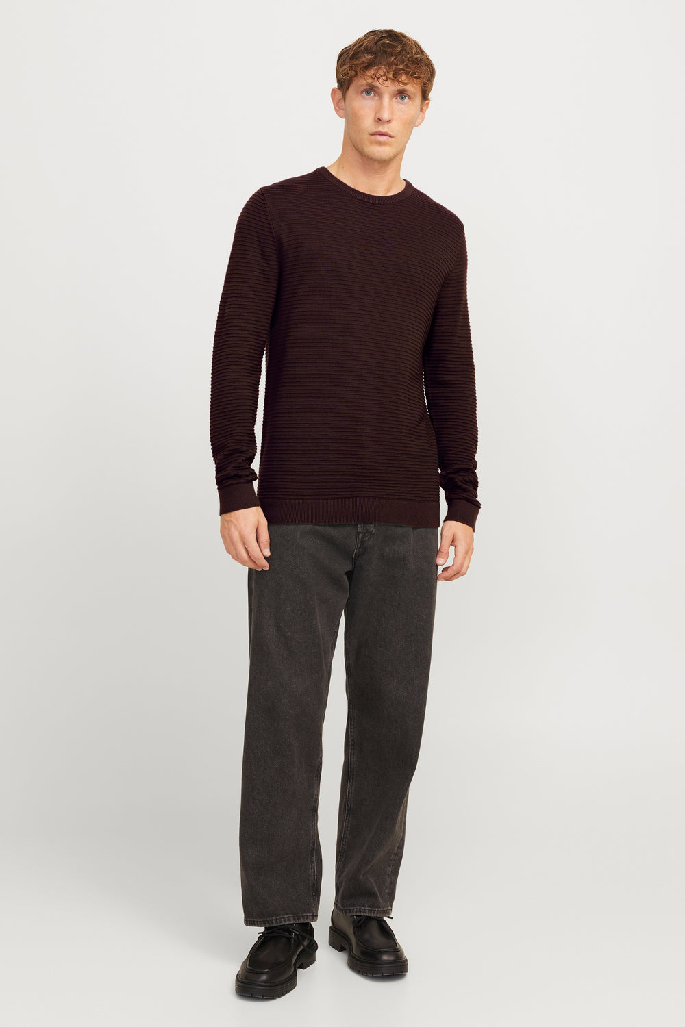Trui met ronde hals Groen - JACK & JONES