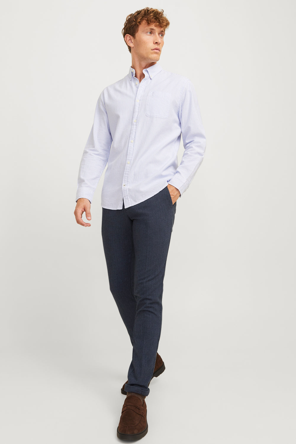 Pantalon de costume Bleu - JACK & JONES