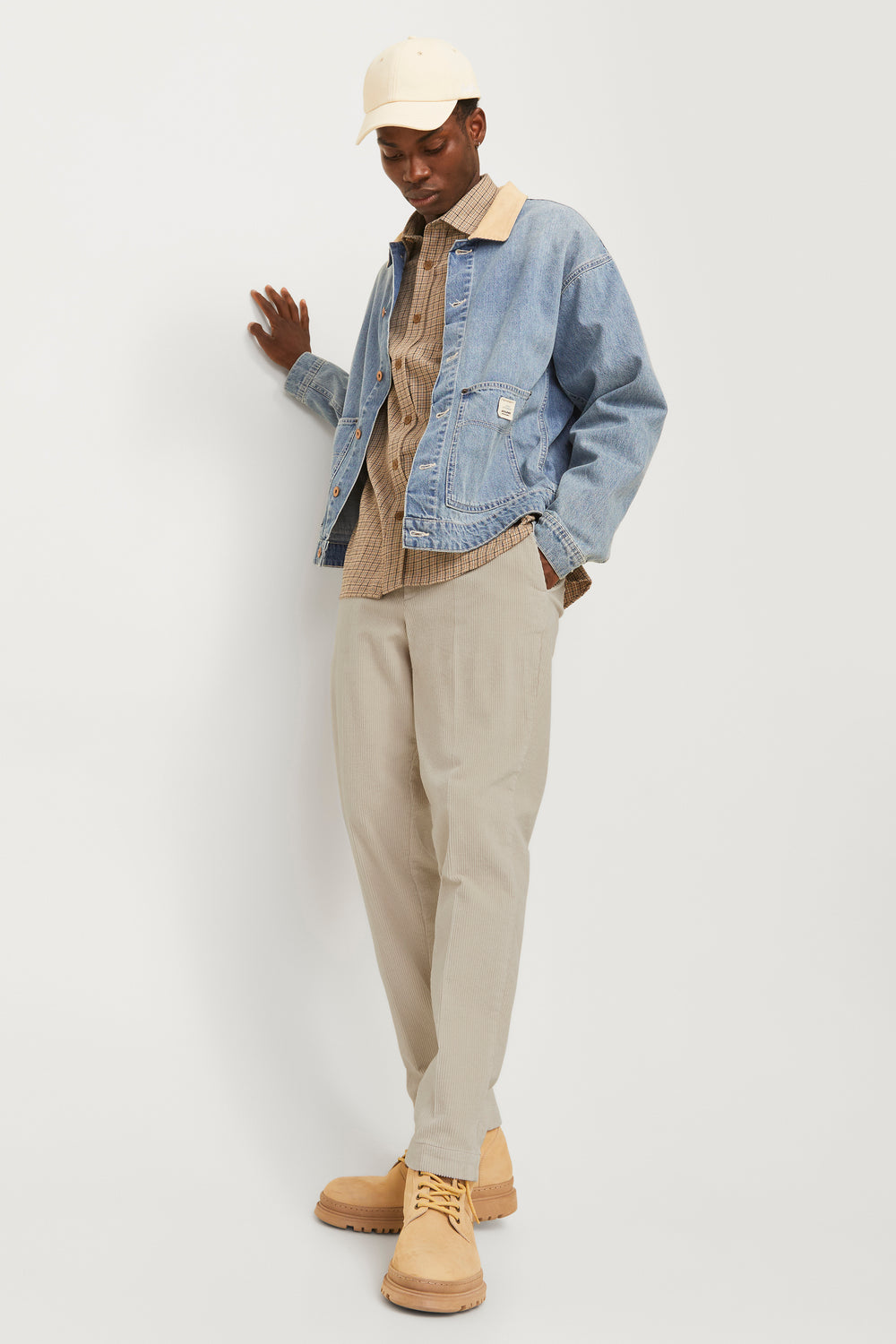 Pantalon de costume Beige - JACK & JONES