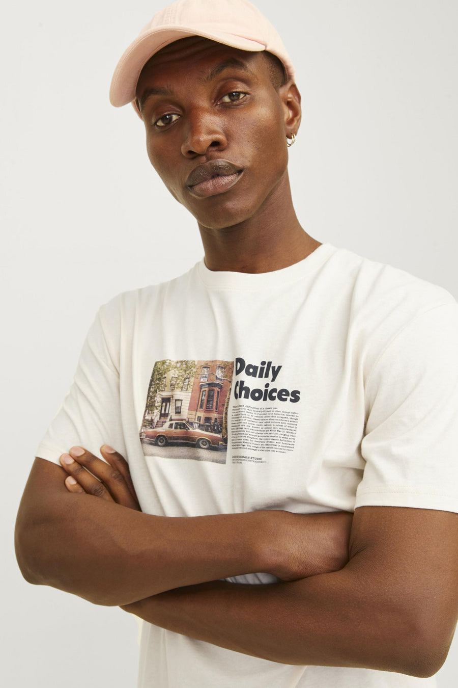 T-shirt (manches courtes) Beige - ORIGINALS BY JACK & JONES