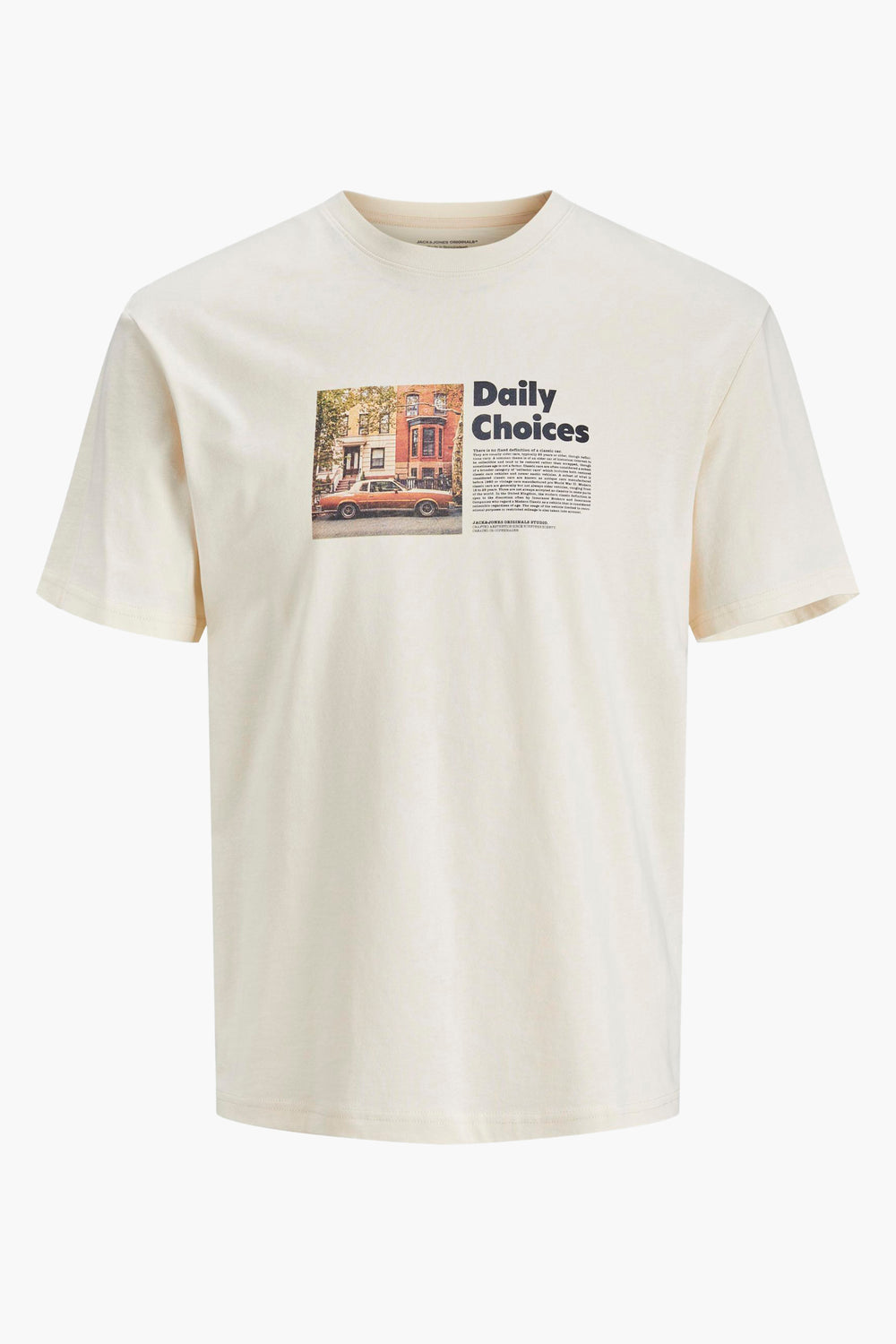 T-shirt (manches courtes) Beige - ORIGINALS BY JACK & JONES