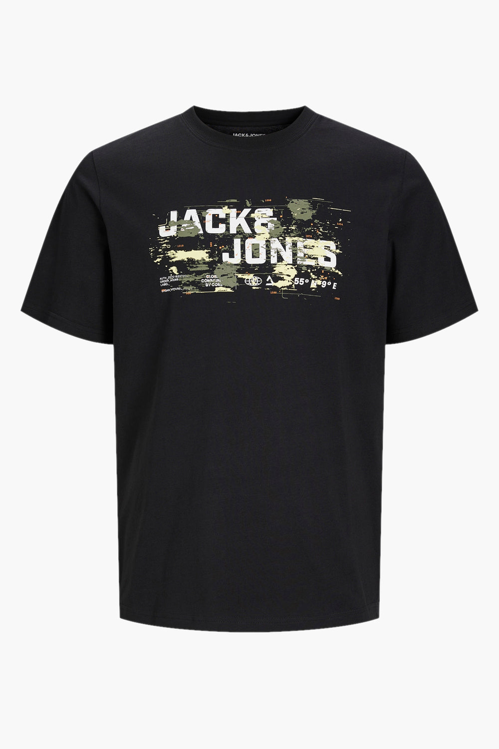 T-shirt (korte mouwen) Zwart - JACK & JONES