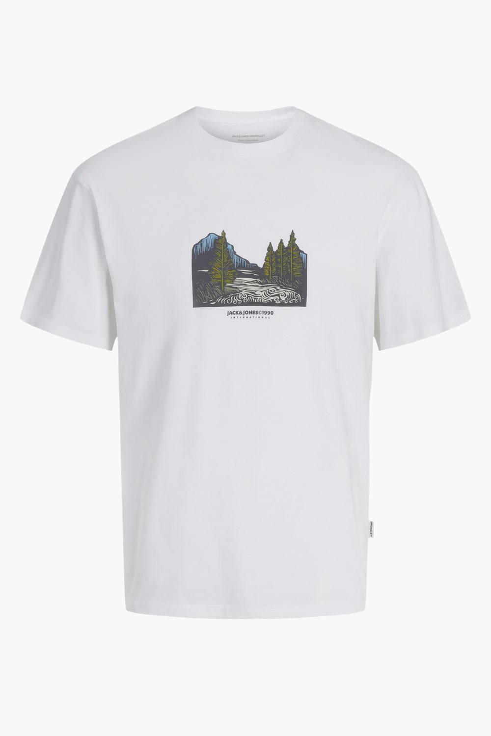 T-shirt (manches courtes) Blanc - ORIGINALS BY JACK & JONES
