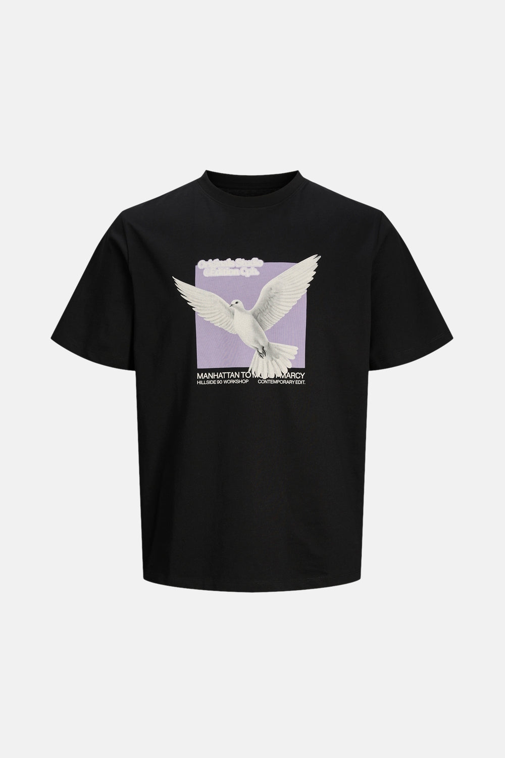 T-shirt (korte mouwen) Zwart - ORIGINALS BY JACK & JONES