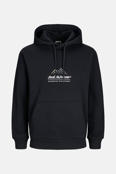Sweat à capuche Noir - JACK & JONES