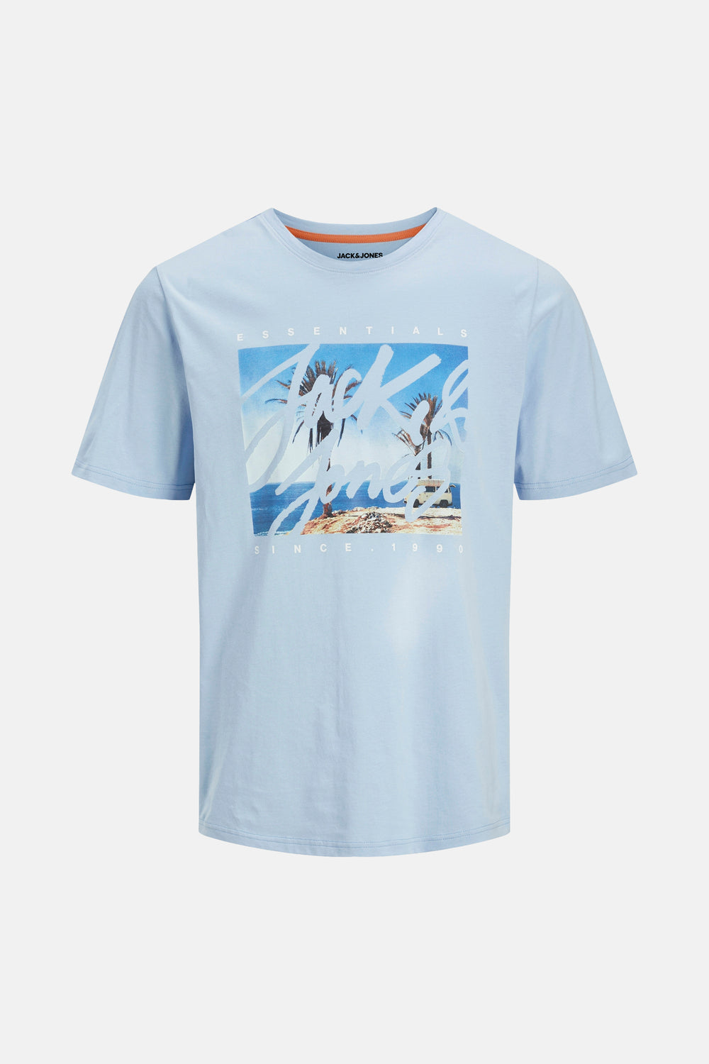 T-shirt (korte mouwen) Blauw - ORIGINALS BY JACK & JONES