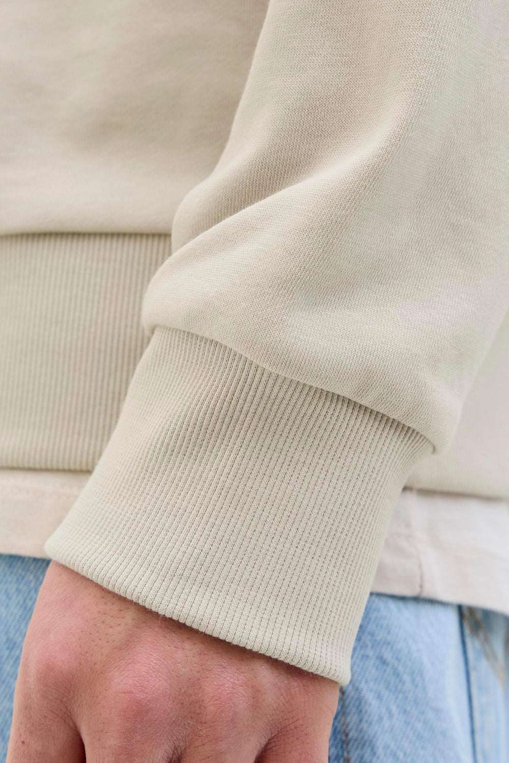 Sweater met kap Beige - JACK & JONES