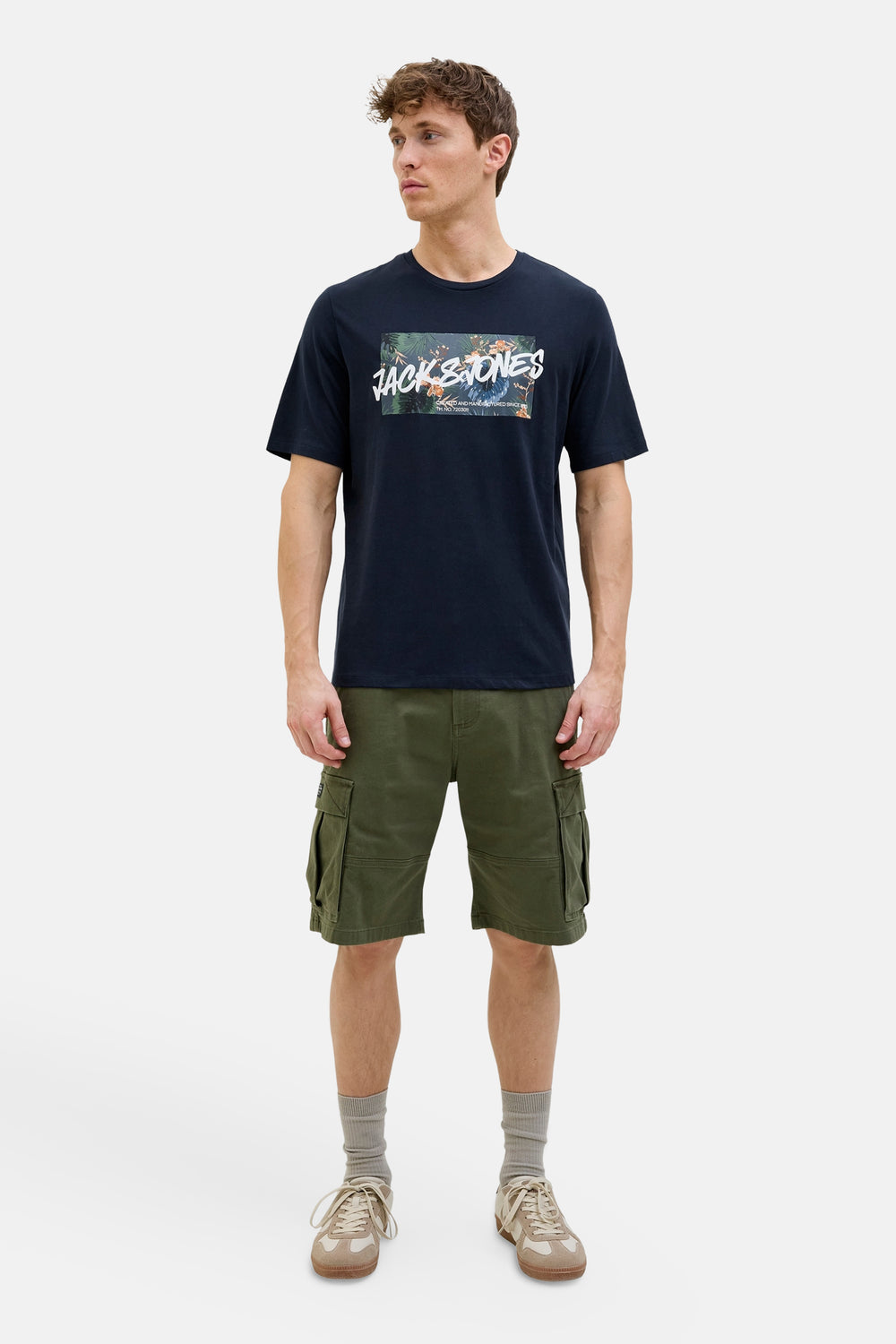 T-shirt (manches courtes) Bleu - JACK & JONES