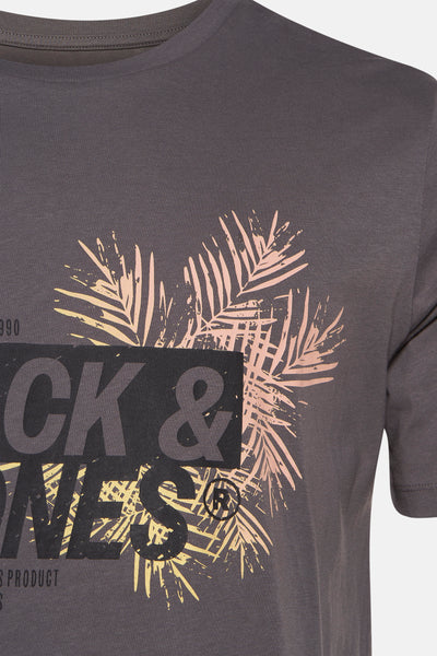 T-shirt (korte mouwen) Grijs - JACK & JONES
