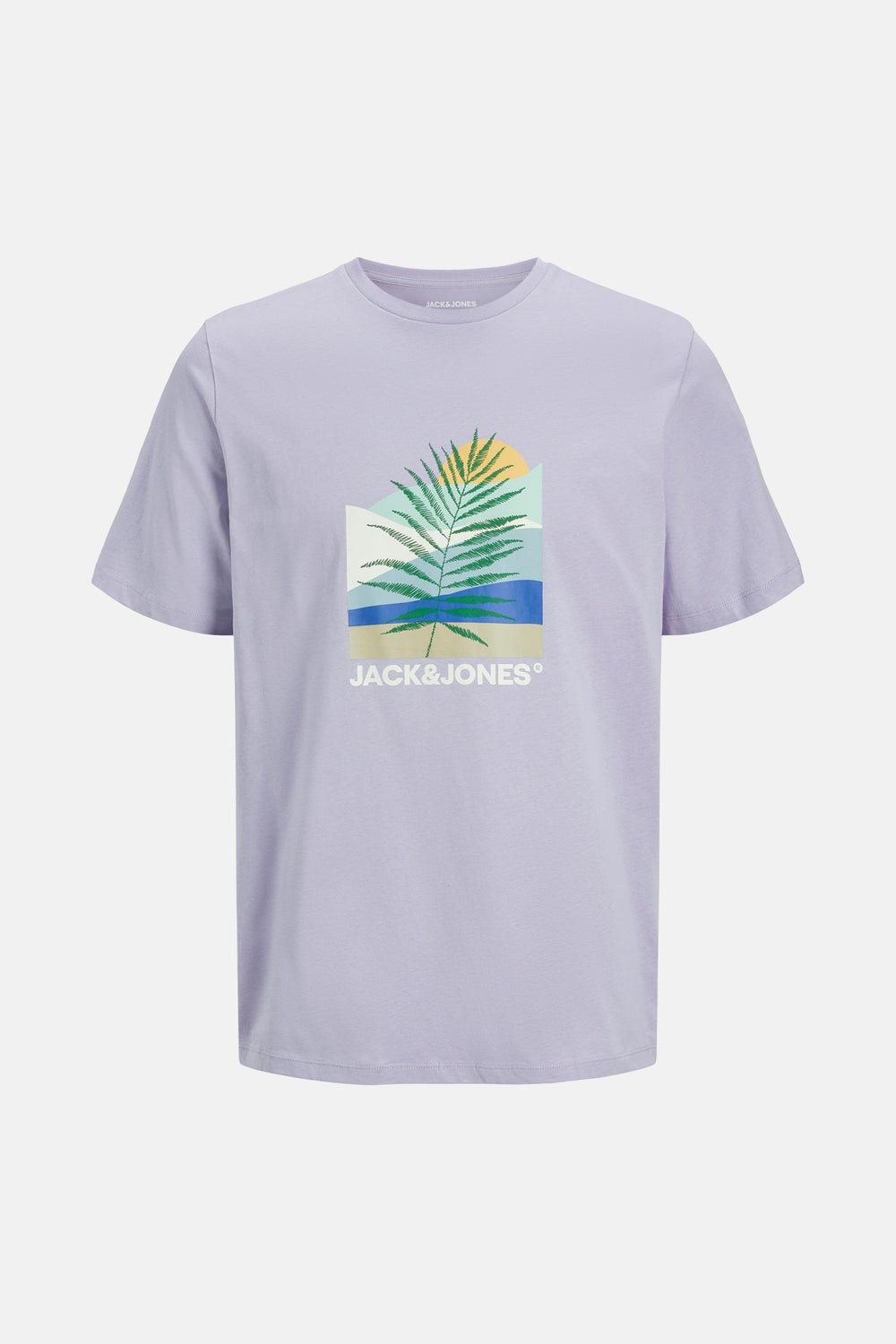 T-shirt (korte mouwen) Paars - ORIGINALS BY JACK & JONES