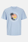 T-shirt (manches courtes) Bleu - ORIGINALS BY JACK & JONES
