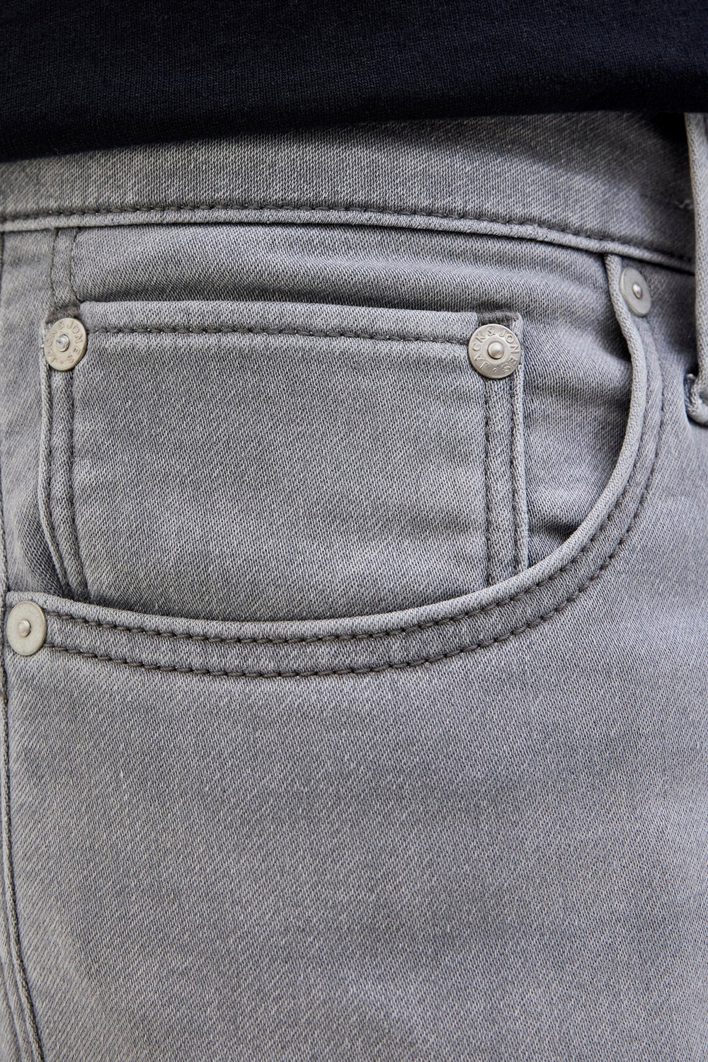 Short en jeans Gris - JACK & JONES