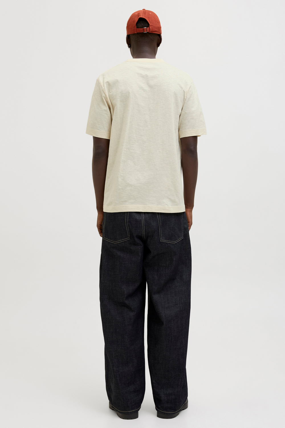 T-shirt (korte mouwen) Wit - ORIGINALS BY JACK & JONES