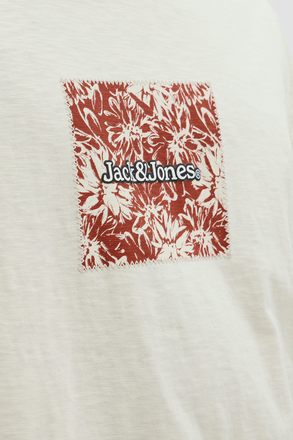 T-shirt (korte mouwen) Wit - ORIGINALS BY JACK & JONES