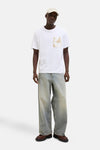 T-shirt (korte mouwen) Wit - ORIGINALS BY JACK & JONES
