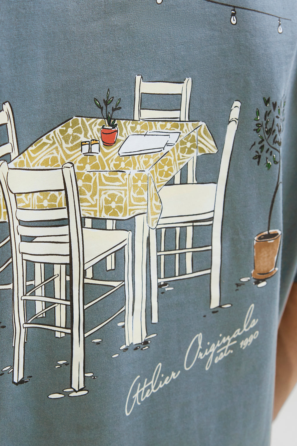 T-shirt (korte mouwen) Grijs - ORIGINALS BY JACK & JONES