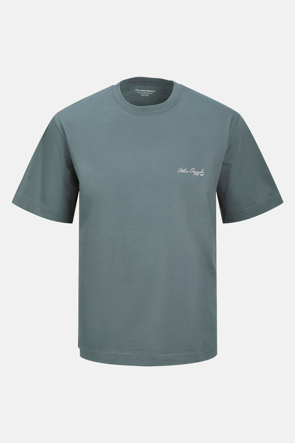 T-shirt (korte mouwen) Grijs - ORIGINALS BY JACK & JONES