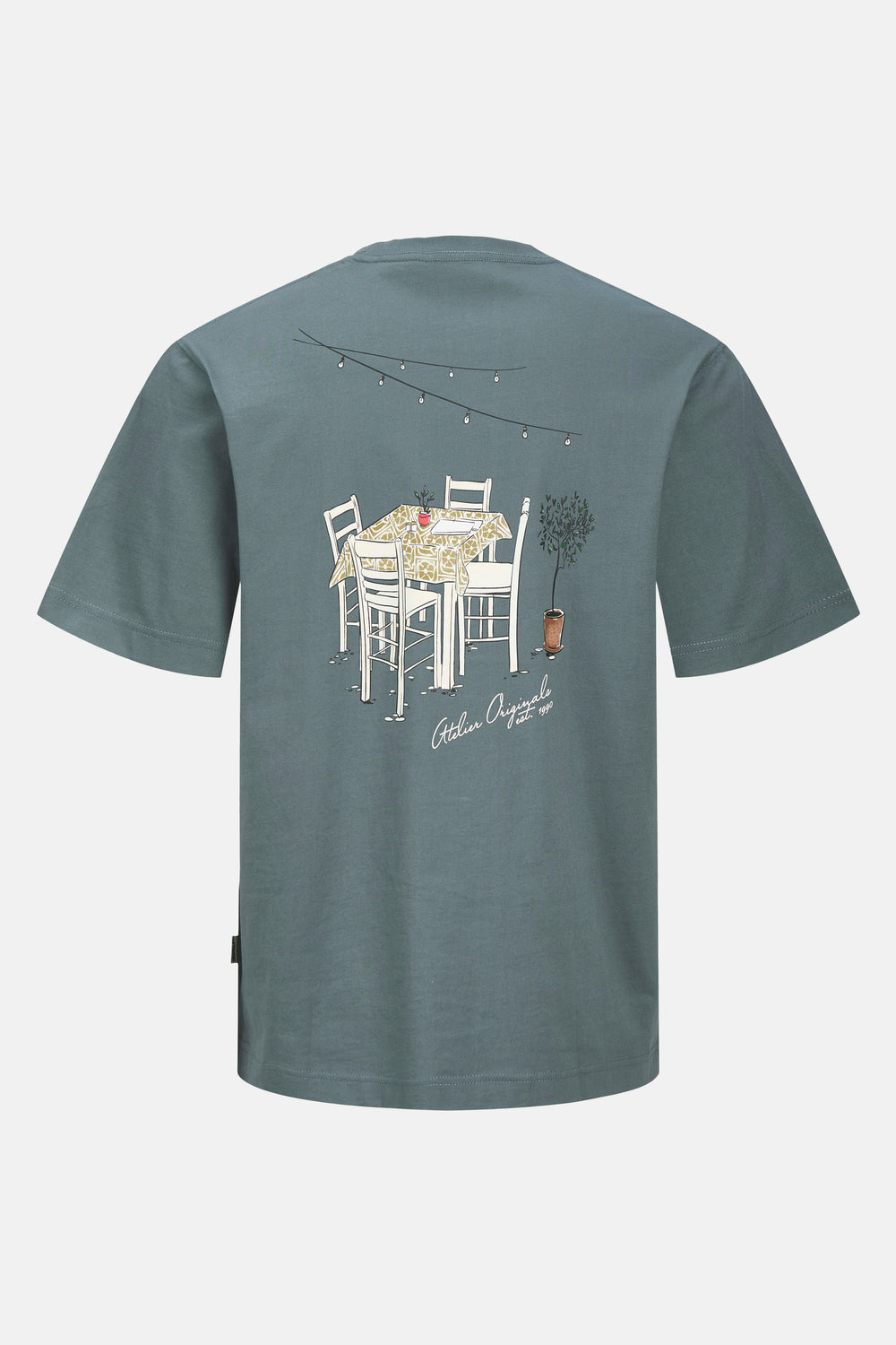 T-shirt (korte mouwen) Grijs - ORIGINALS BY JACK & JONES
