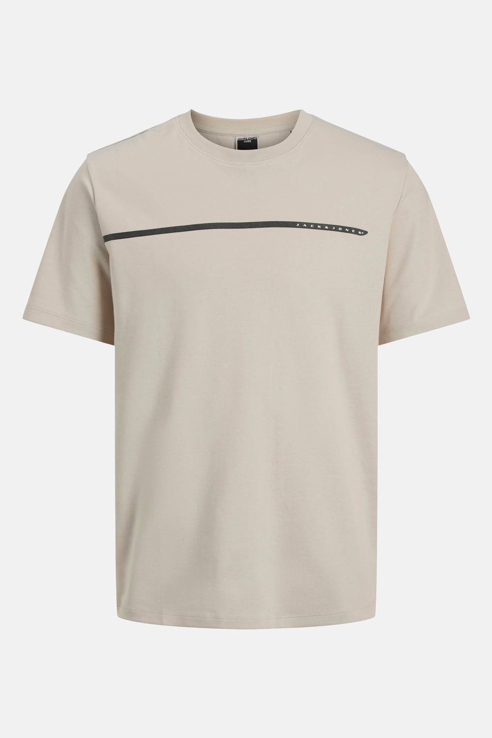 T-shirt (korte mouwen) Beige - JACK & JONES