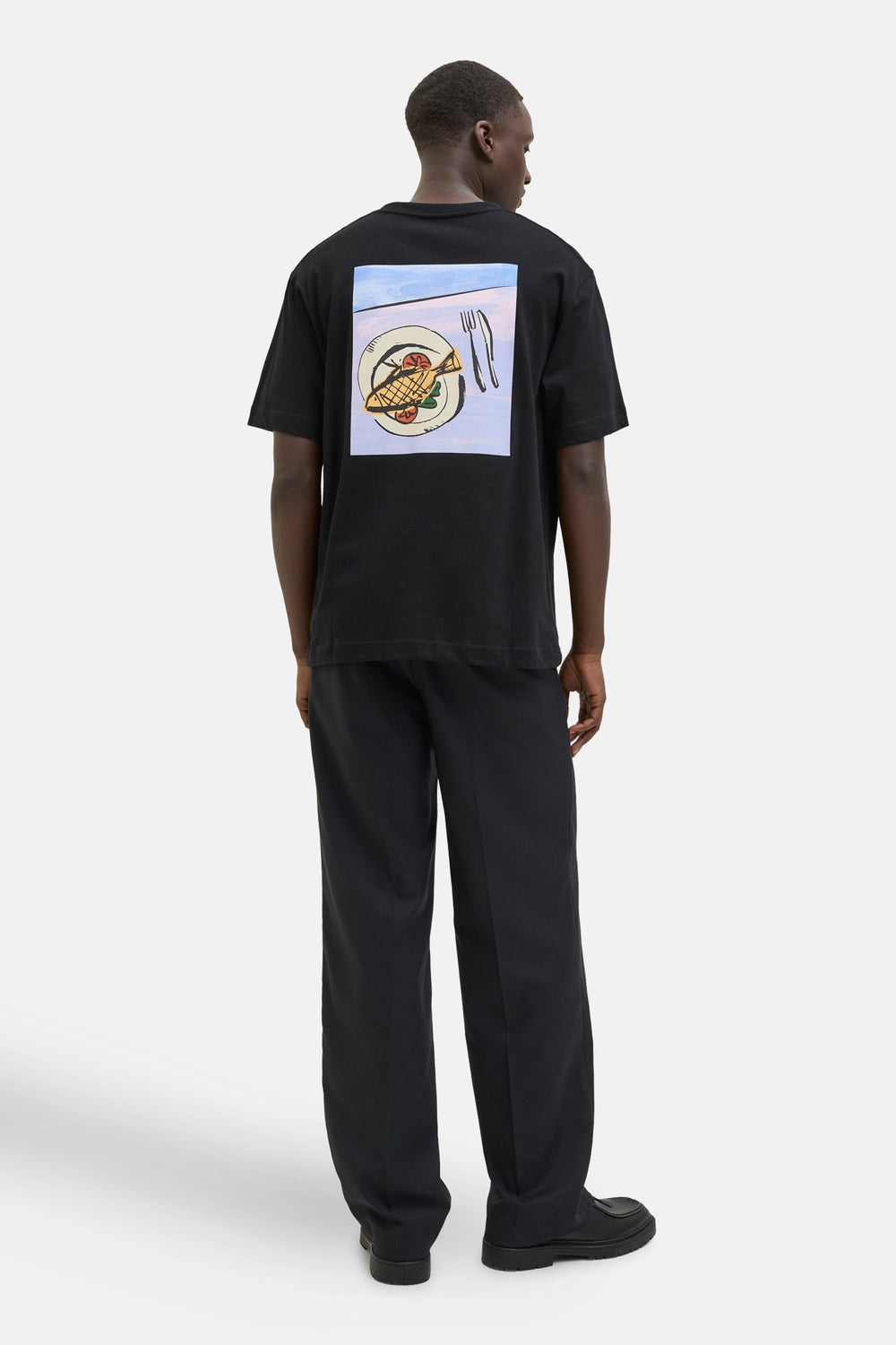 T-shirt (manches courtes) Noir - ORIGINALS BY JACK & JONES