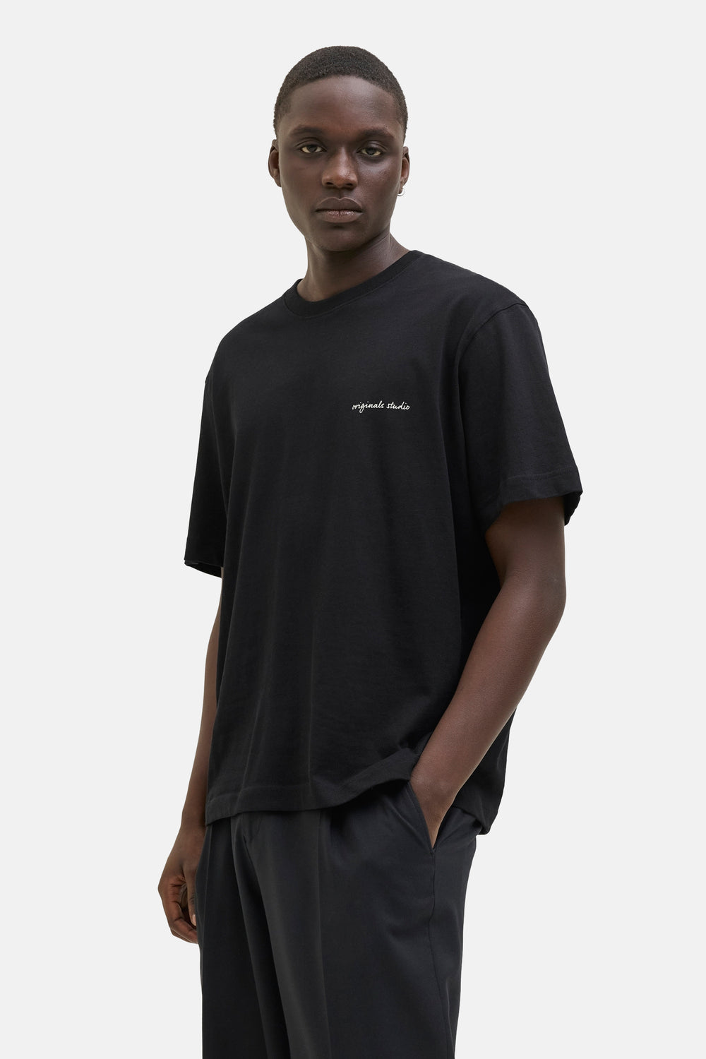 T-shirt (manches courtes) Noir - ORIGINALS BY JACK & JONES