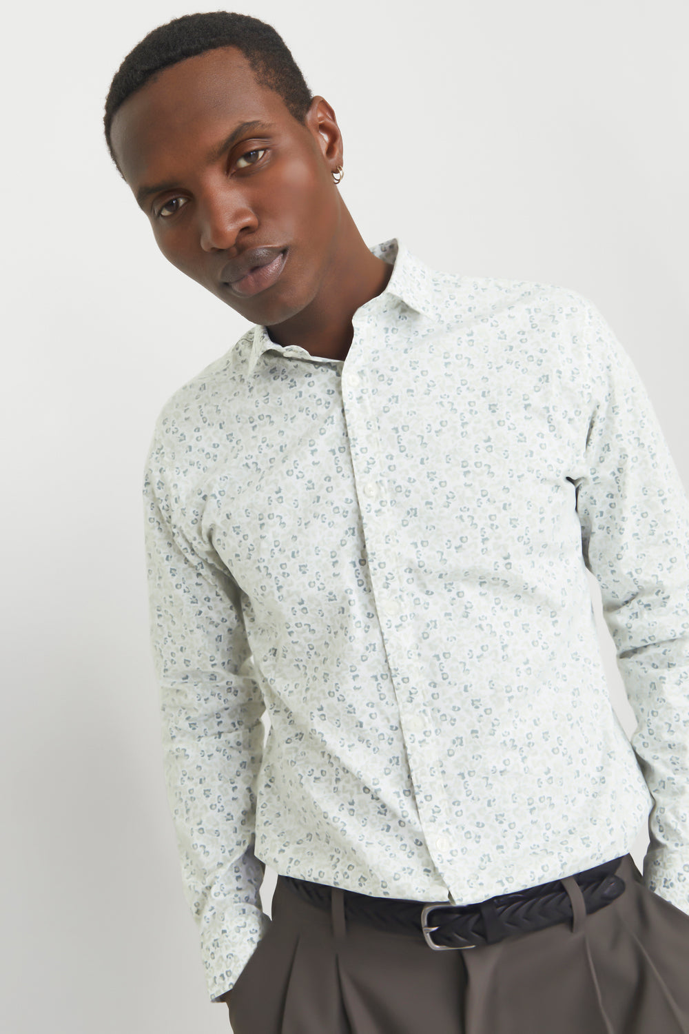 Chemise (manches longues) Blanc - PREMIUM BY JACK & JONES