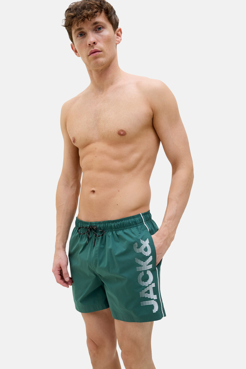 Zwenshort Groen - ORIGINALS BY JACK & JONES