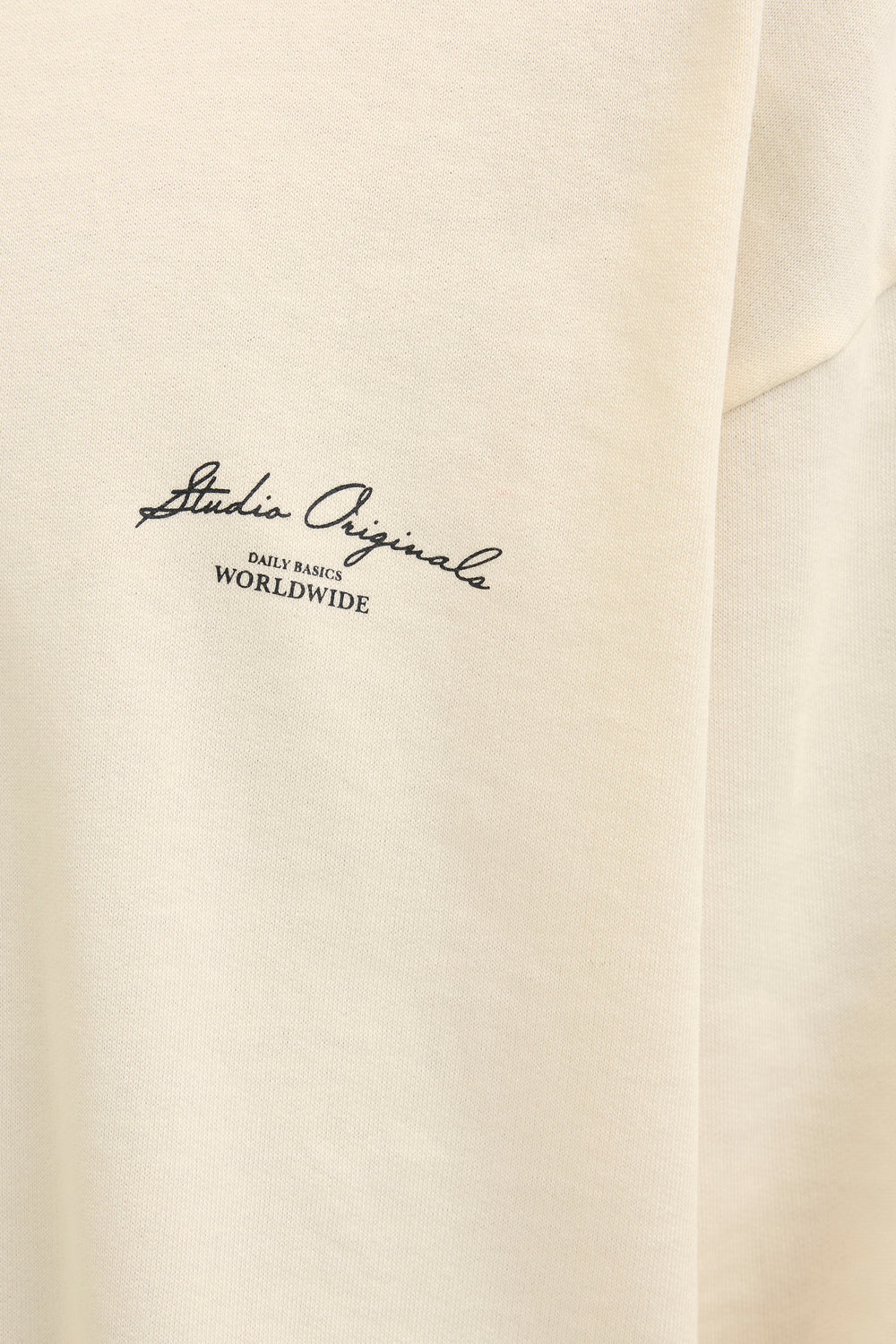 Sweat col rond Blanc - ORIGINALS BY JACK & JONES