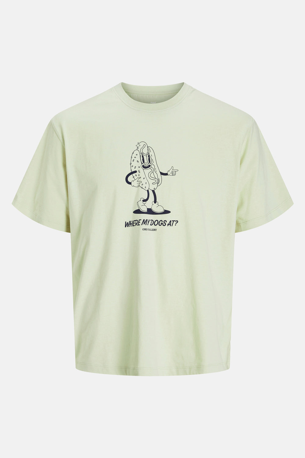 T-shirt (korte mouwen) Groen - ORIGINALS BY JACK & JONES