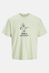 T-shirt (korte mouwen) Groen - ORIGINALS BY JACK & JONES